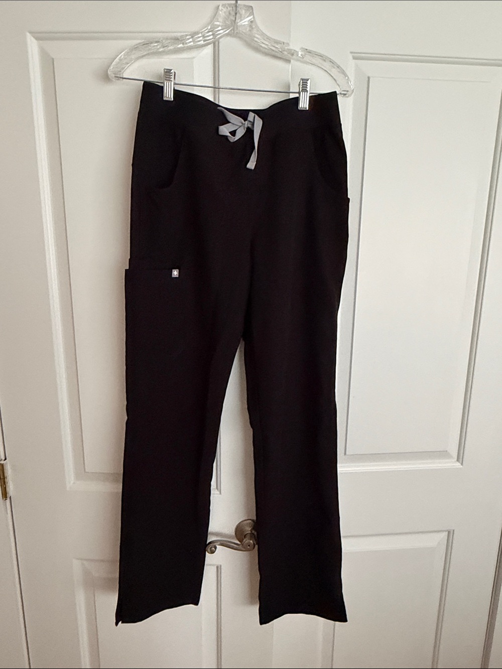 FIGS Black Kade - Tall Cargo Scrub Pants